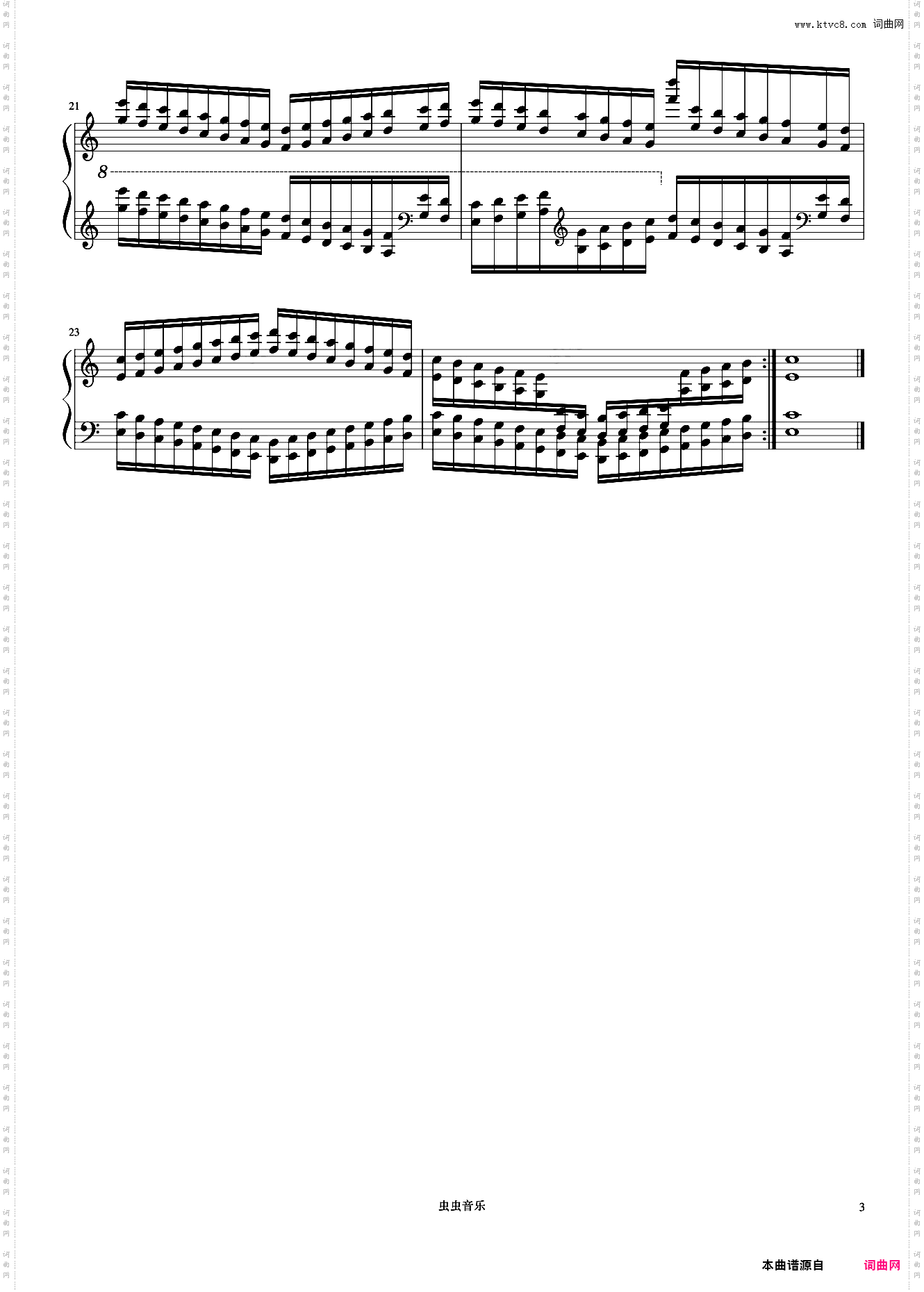 练习48《哈农 钢琴练指法》