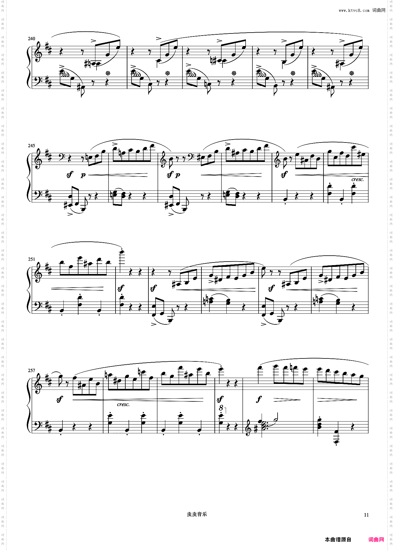 10级 谐谑曲No·20《中国院钢琴考级曲目》