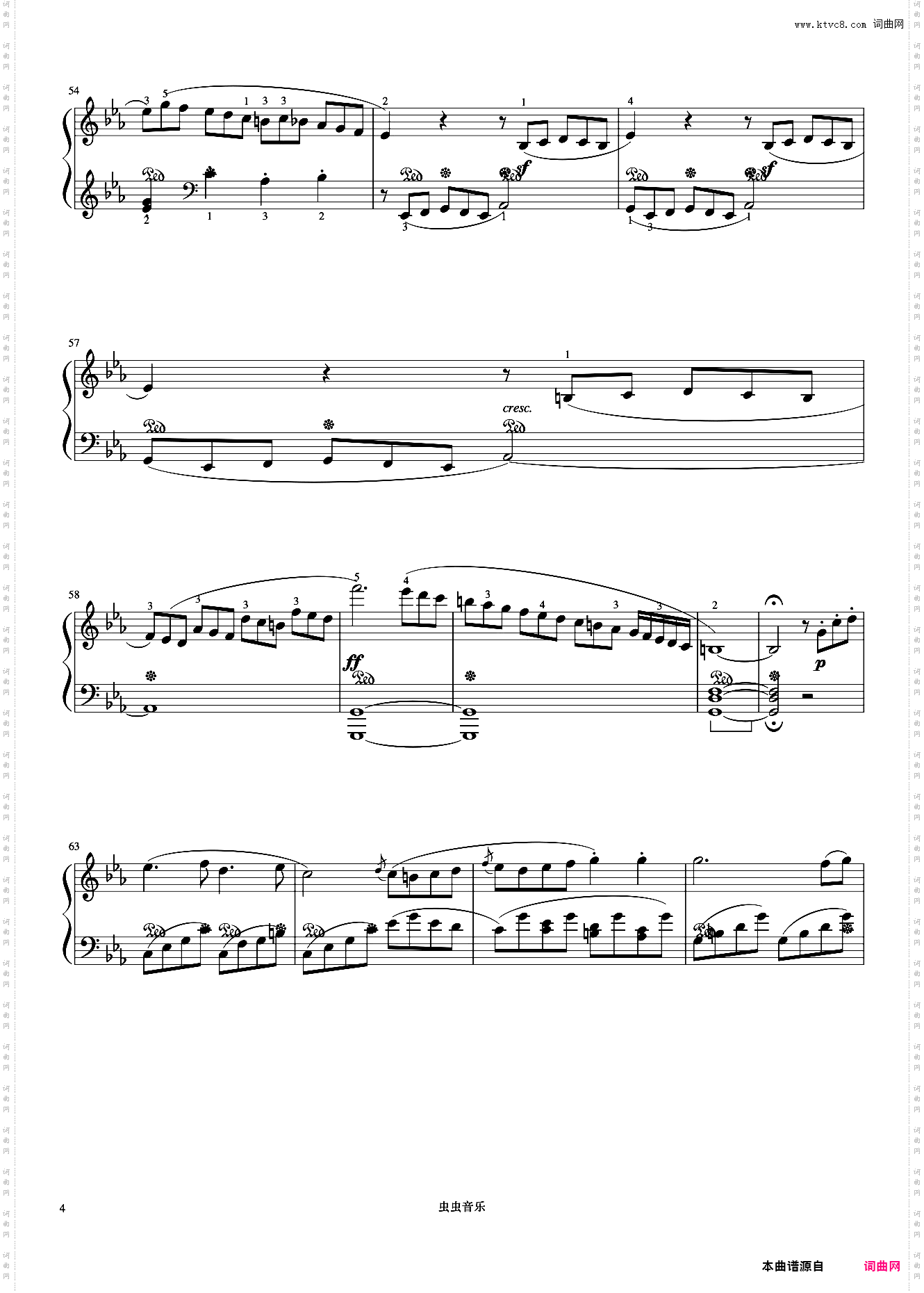 9级 奏鸣曲Op·13 第三乐章回旋曲《中国院钢琴考级曲目》