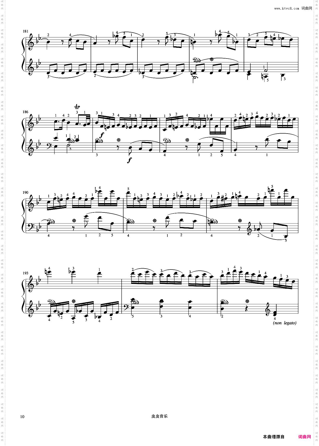 8级 奏鸣曲bB大调第一乐章《中国院钢琴考级曲目》