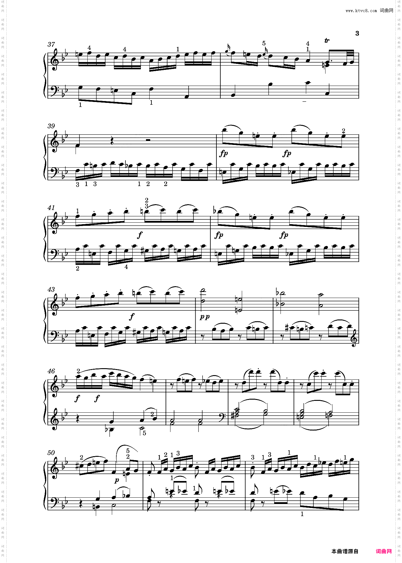 钢琴奏鸣曲KV333