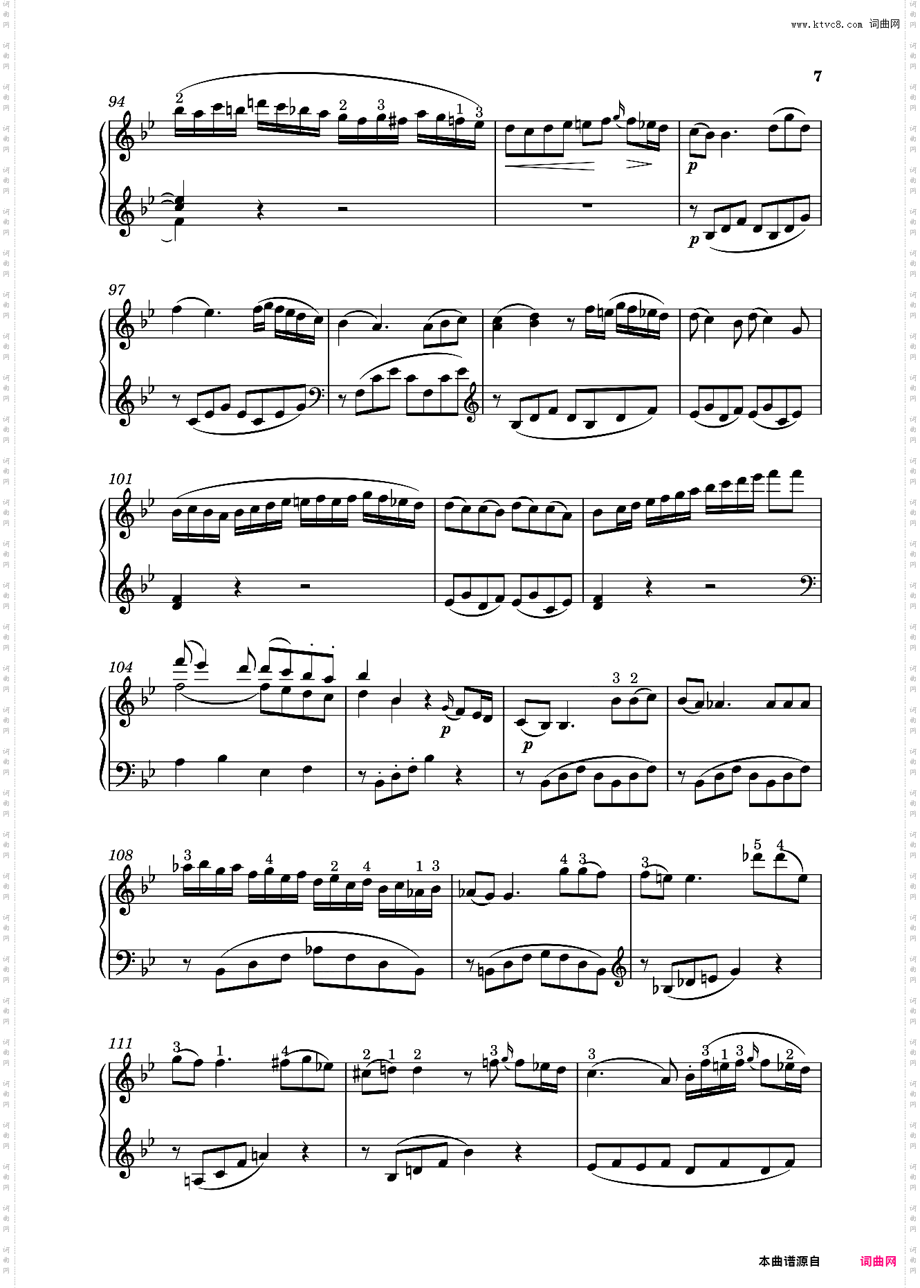 钢琴奏鸣曲KV333