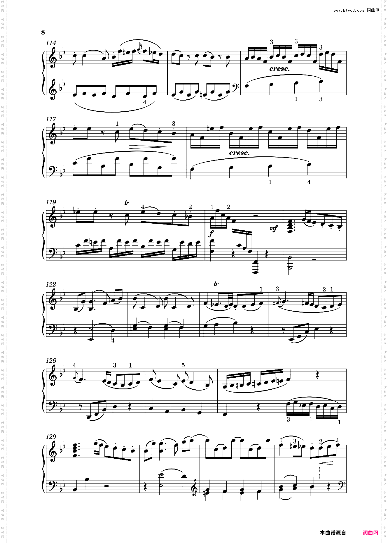 钢琴奏鸣曲KV333