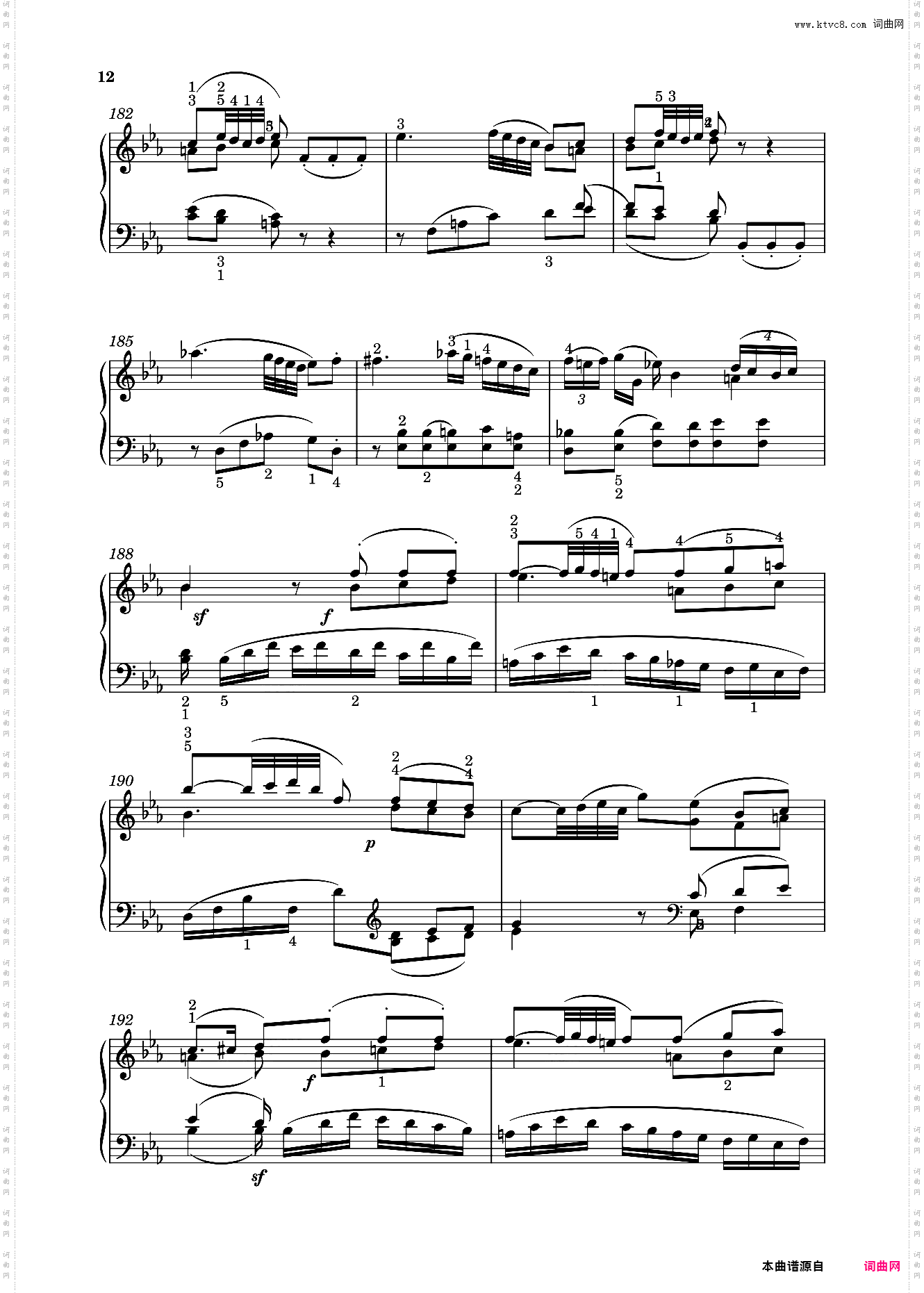 钢琴奏鸣曲KV333