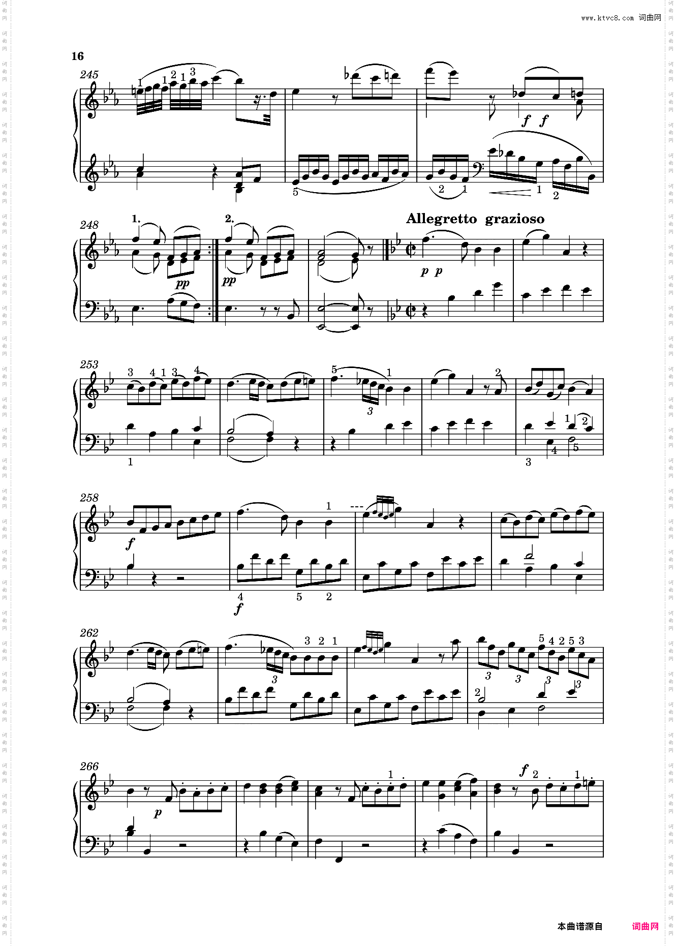 钢琴奏鸣曲KV333