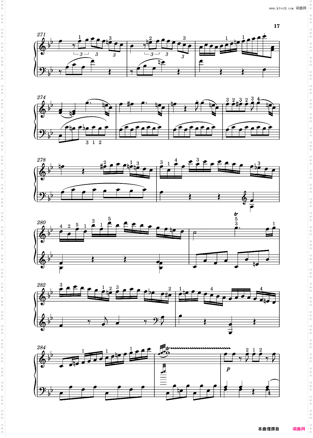 钢琴奏鸣曲KV333