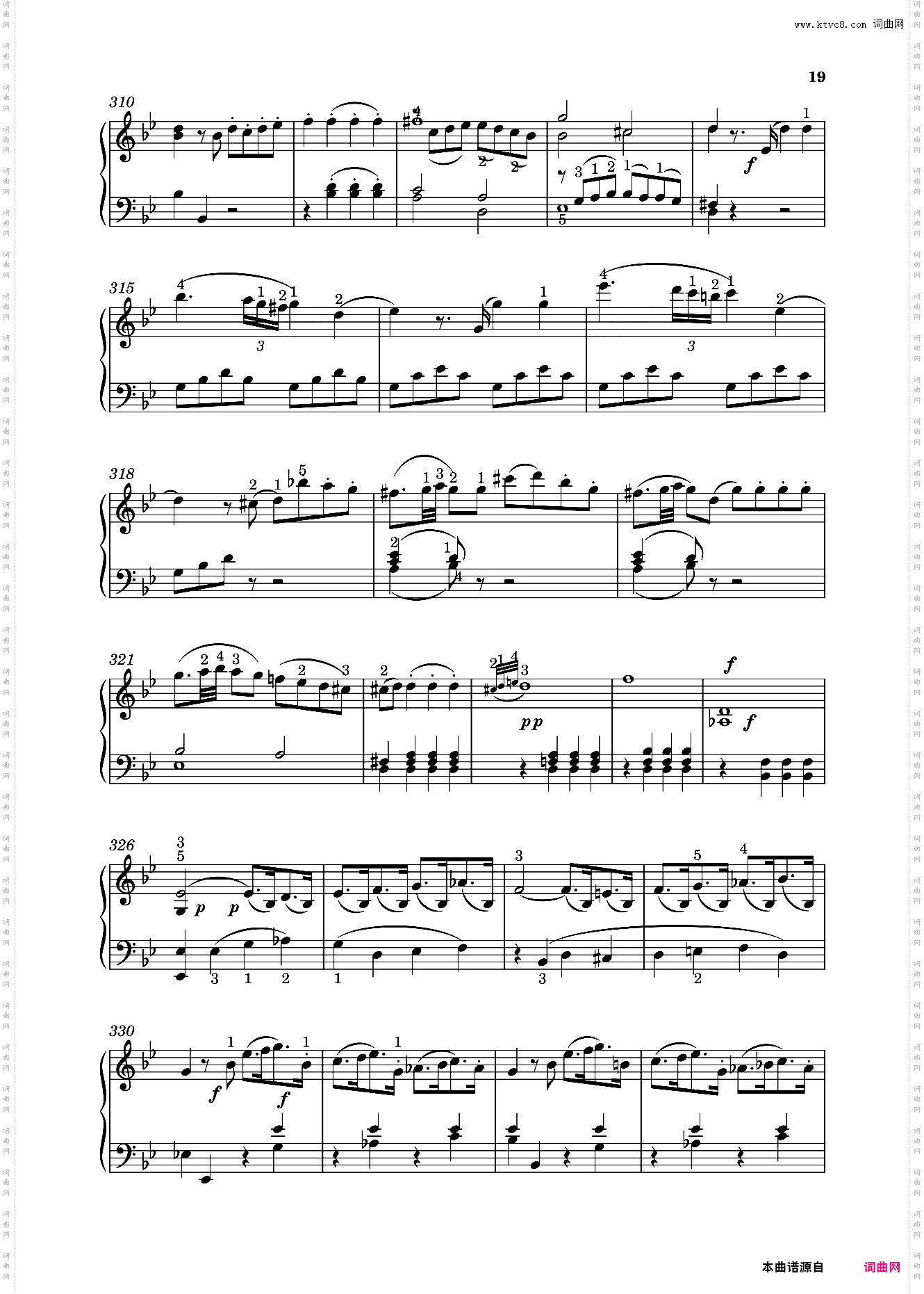 钢琴奏鸣曲KV333