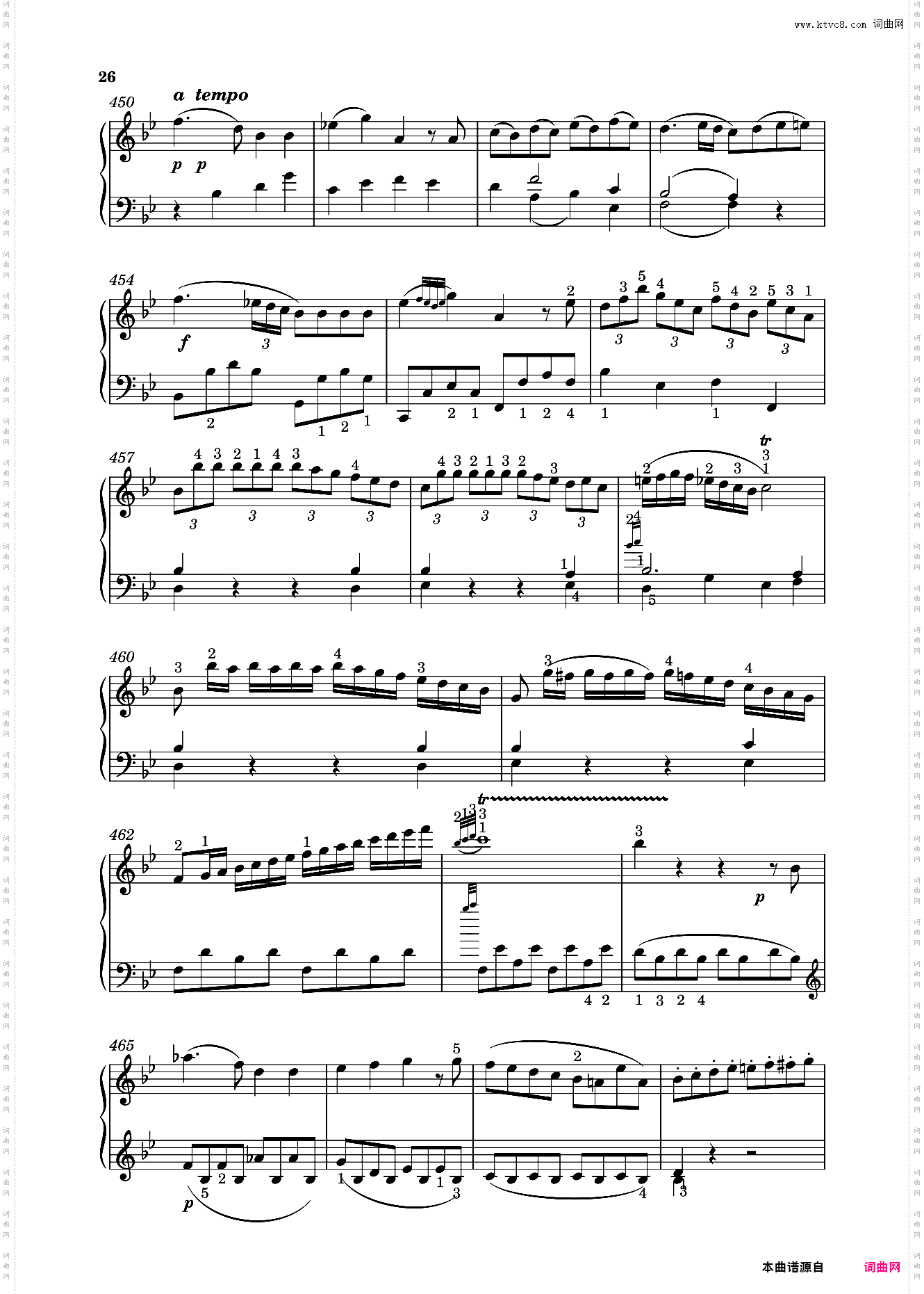 钢琴奏鸣曲KV333