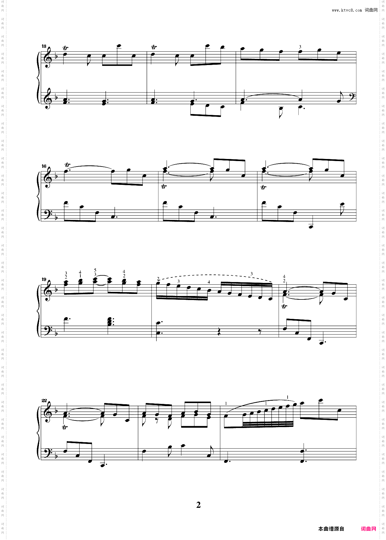 第八级02d小调奏鸣曲牧歌