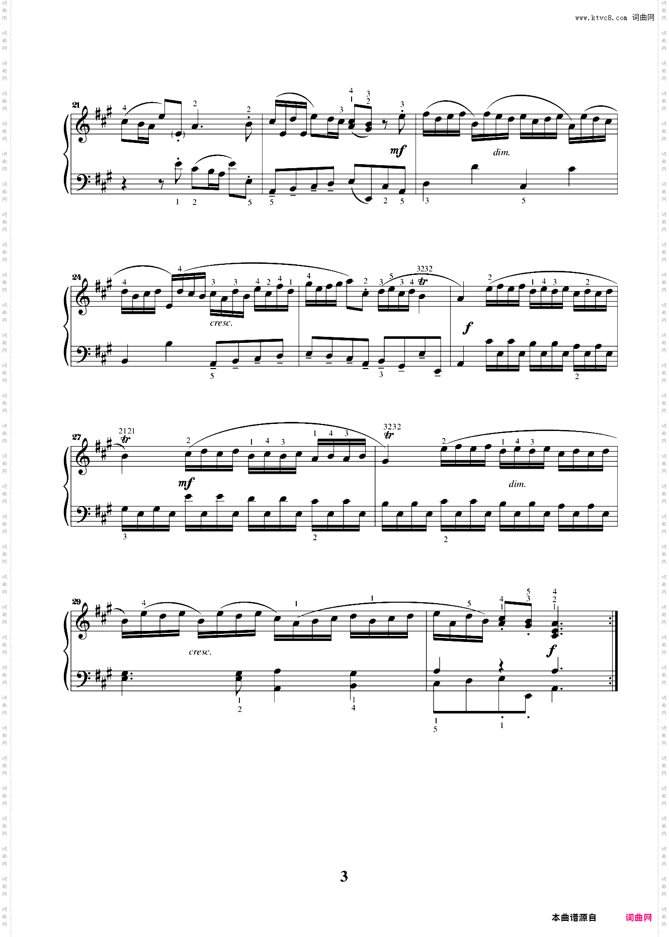 第九级02A大调奏鸣曲