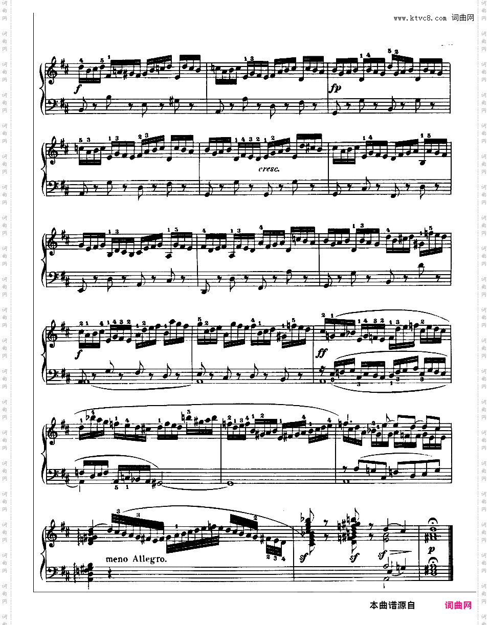《平均律钢琴曲集第一卷》The Well Tempered ClavierPrelude & Fugue 05