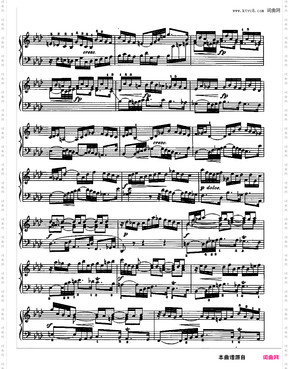 《平均律钢琴曲集第二卷》The Well Tempered ClavierPrelude & Fugue 17