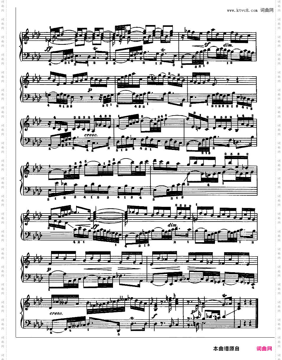 《平均律钢琴曲集第二卷》The Well Tempered ClavierPrelude & Fugue 17