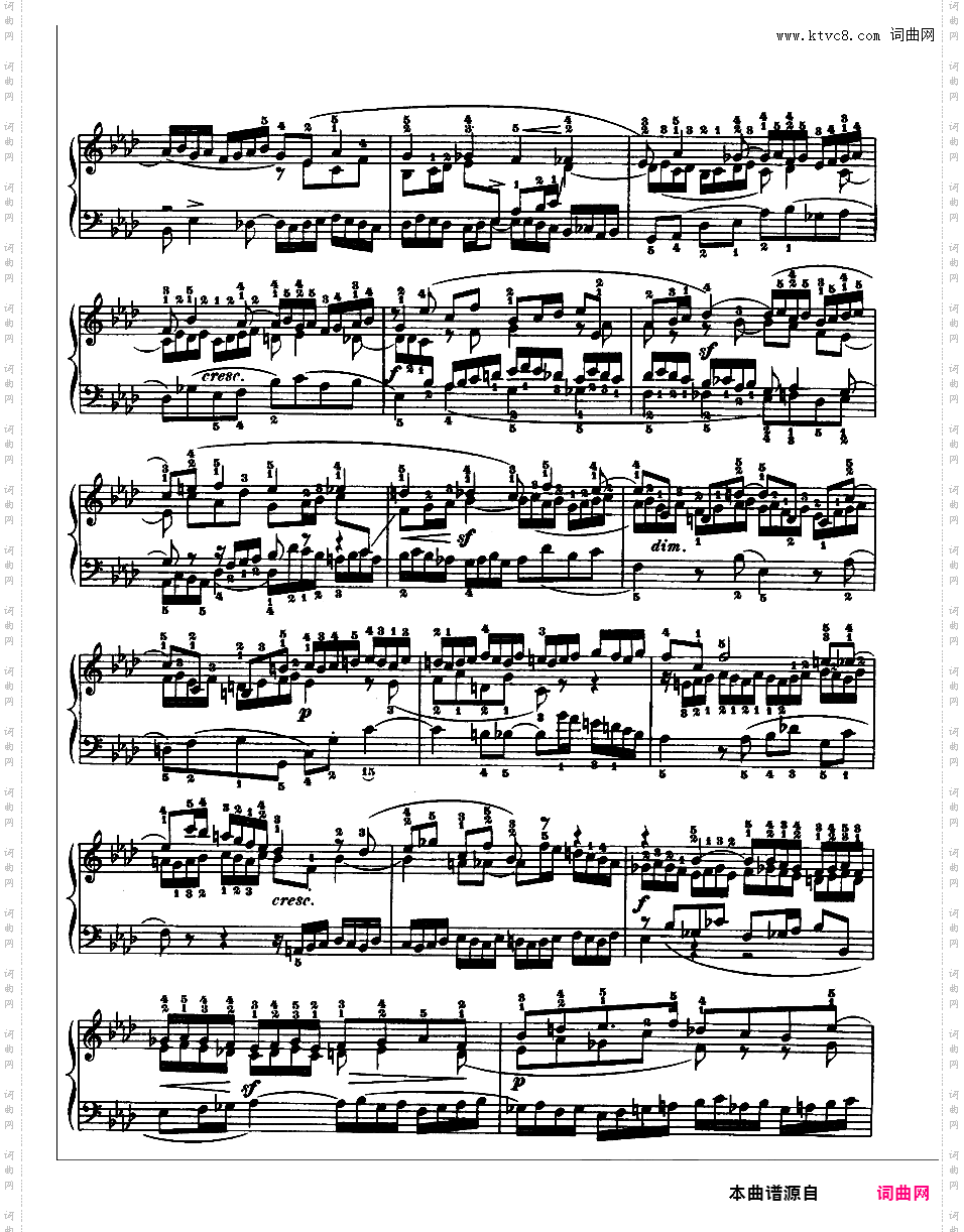 《平均律钢琴曲集第二卷》The Well Tempered ClavierPrelude & Fugue 17