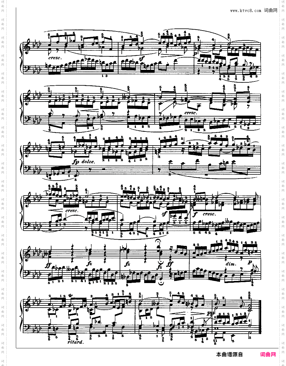 《平均律钢琴曲集第二卷》The Well Tempered ClavierPrelude & Fugue 17