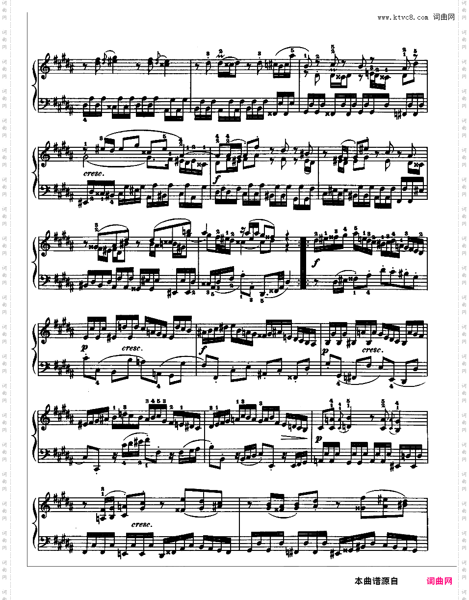 《平均律钢琴曲集第二卷》The Well Tempered ClavierPrelude & Fugue 18