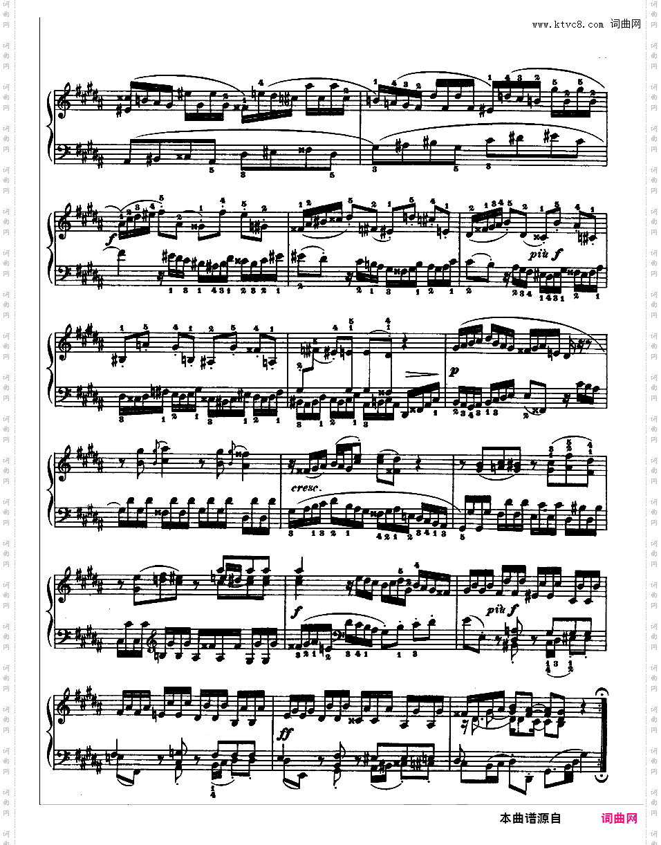 《平均律钢琴曲集第二卷》The Well Tempered ClavierPrelude & Fugue 18