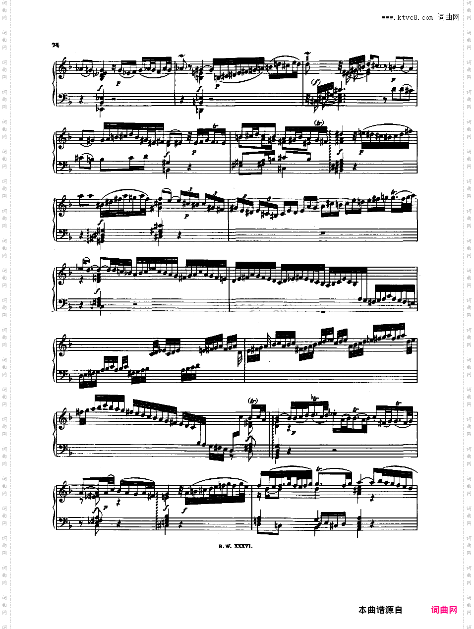 半音阶幻想曲与赋格 Chromatische Fantasie und Fuge in d Minor BWV 903Bach bwv903 Chromatic Fantasy & Fuge in d