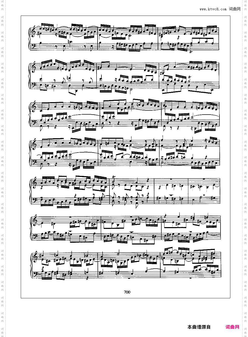 a小调幻想曲与赋格 Fantasia and Fugue in a Minor BWV 904