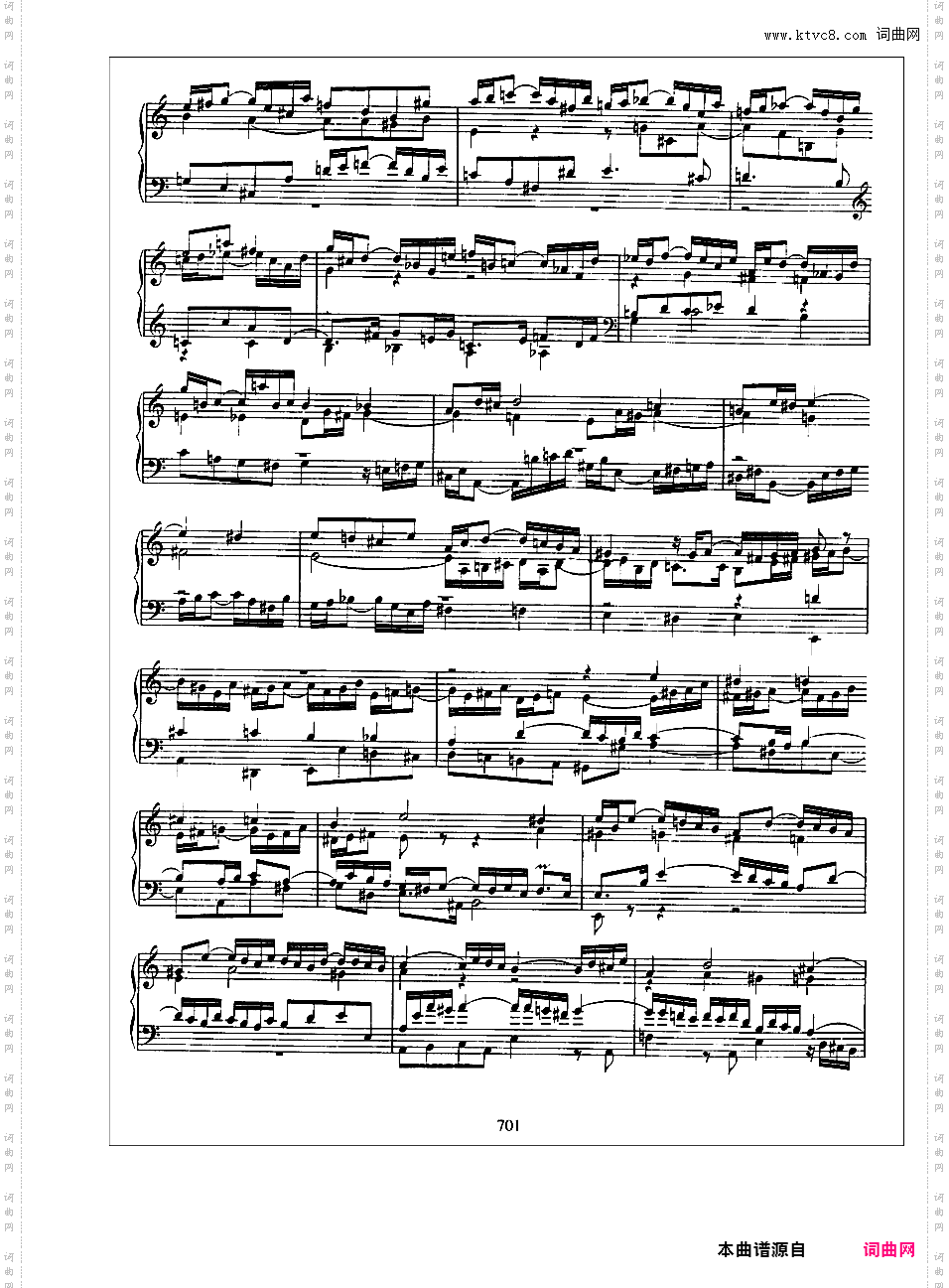 a小调幻想曲与赋格 Fantasia and Fugue in a Minor BWV 904