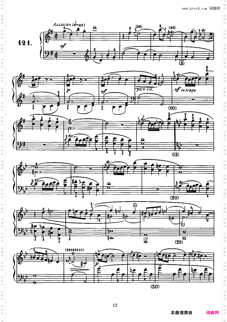 500首钢琴奏鸣曲共33册Scarlatti Sonatas 118-132