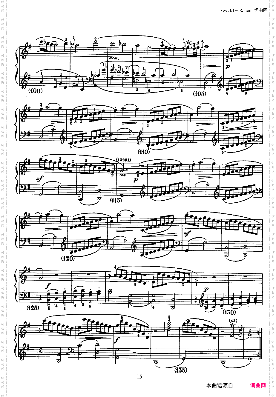 500首钢琴奏鸣曲共33册Scarlatti Sonatas 118-132