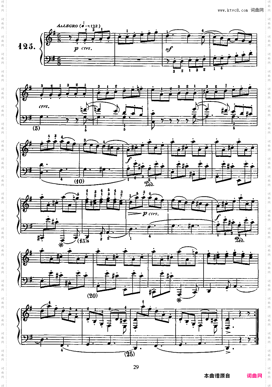 500首钢琴奏鸣曲共33册Scarlatti Sonatas 118-132