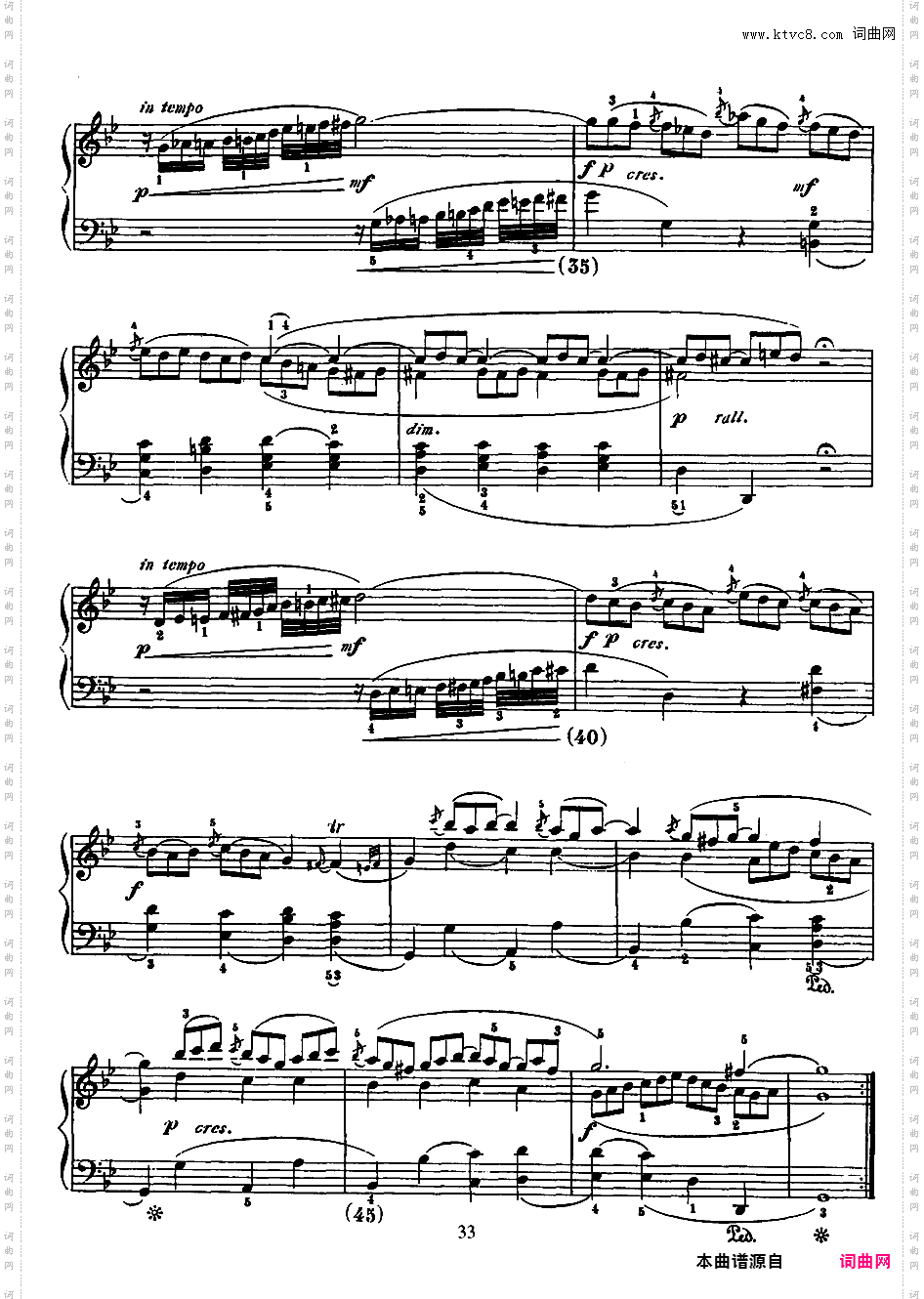 500首钢琴奏鸣曲共33册Scarlatti Sonatas 118-132