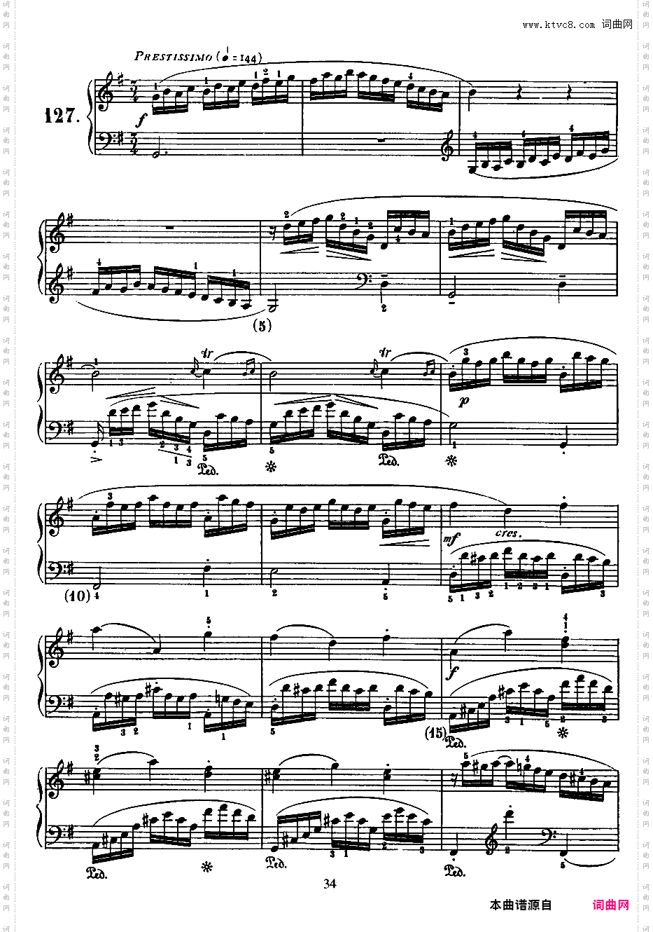 500首钢琴奏鸣曲共33册Scarlatti Sonatas 118-132