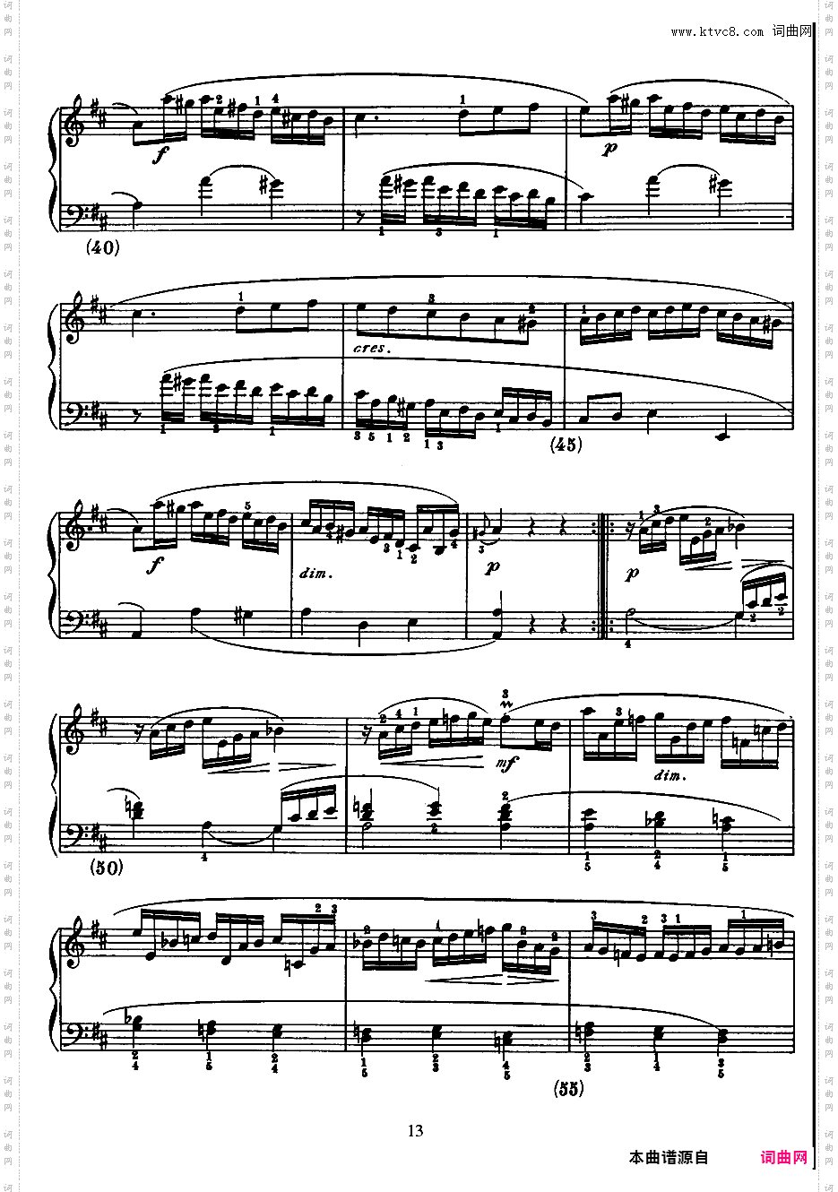 500首钢琴奏鸣曲共33册Scarlatti Sonatas 176-190