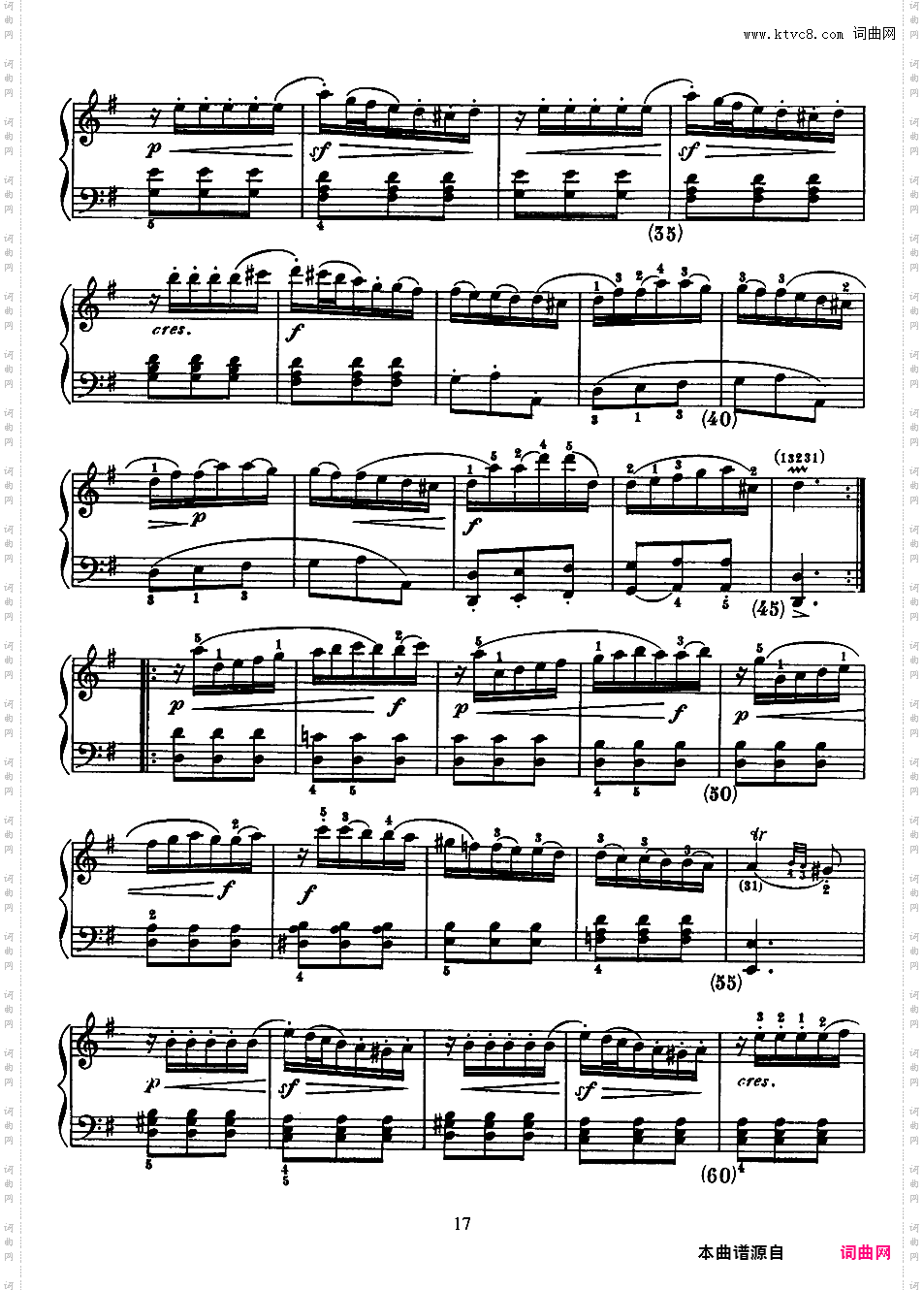 500首钢琴奏鸣曲共33册Scarlatti Sonatas 176-190