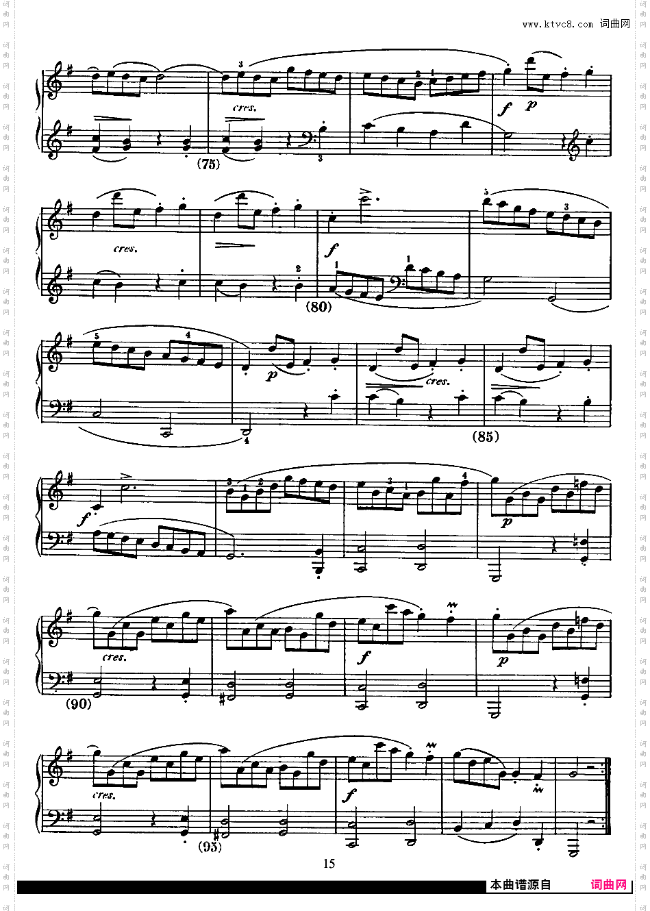 500首钢琴奏鸣曲共33册Scarlatti Sonatas 286-300