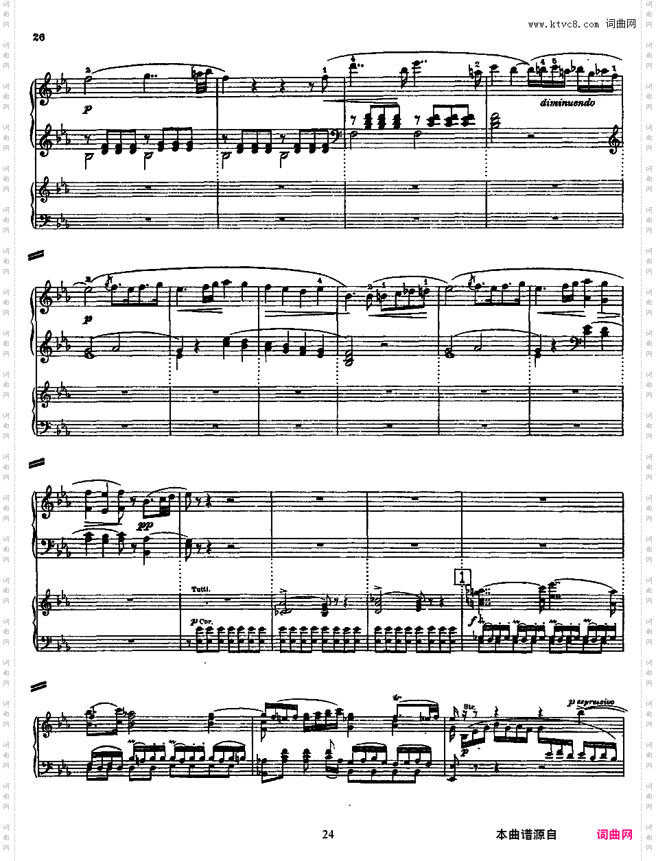 钢琴协奏曲全集 Piano ConcertosMozart - Concerto no 27 K 595 - 2 Piano