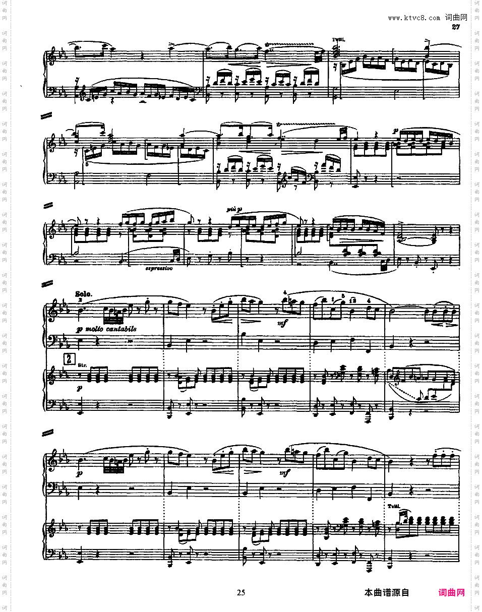 钢琴协奏曲全集 Piano ConcertosMozart - Concerto no 27 K 595 - 2 Piano
