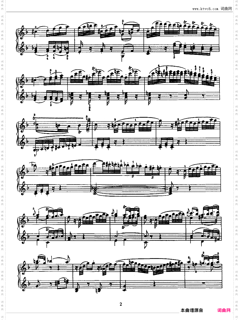 F大调行板 Andante in F Major K·616
