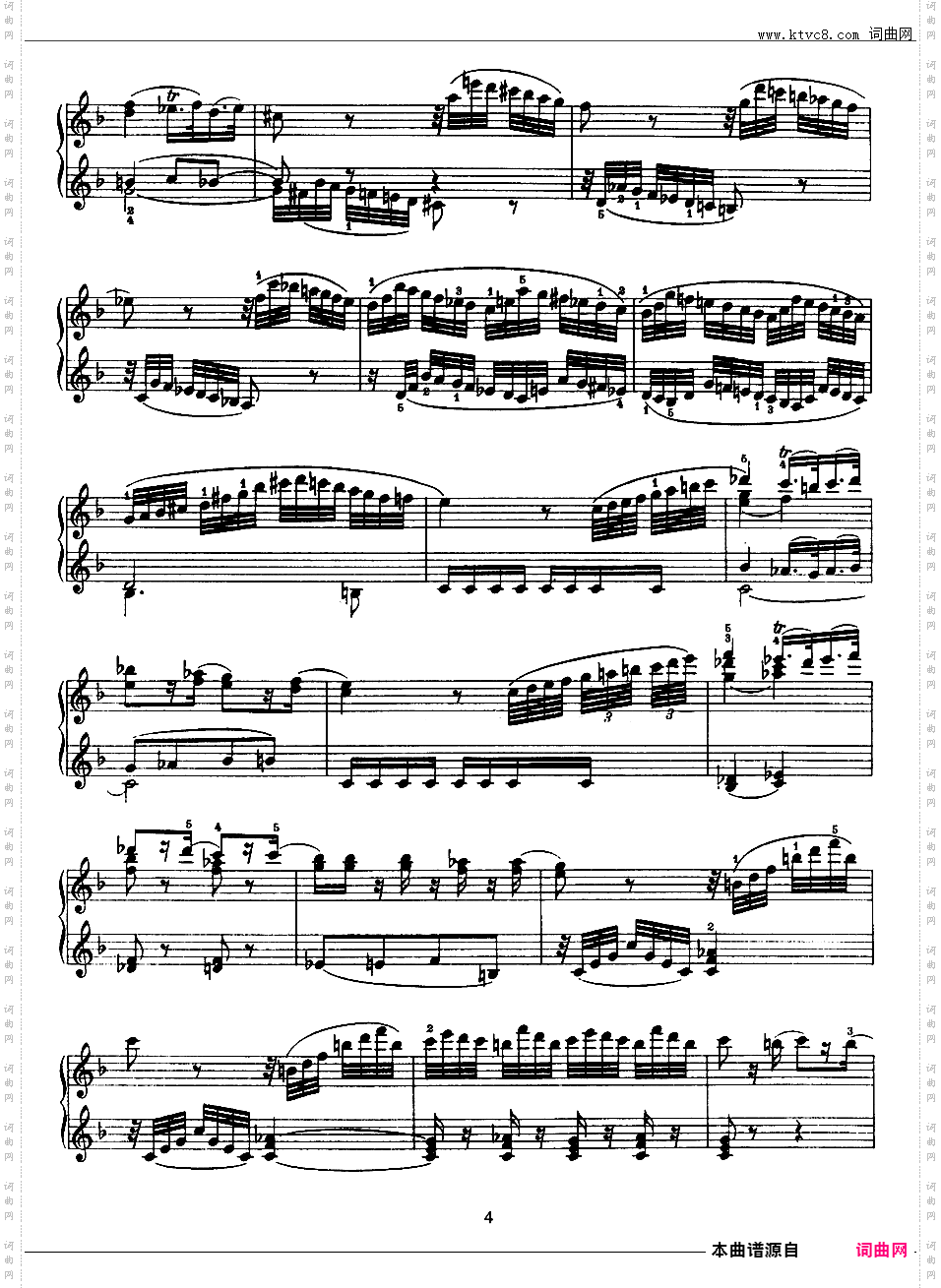 F大调行板 Andante in F Major K·616