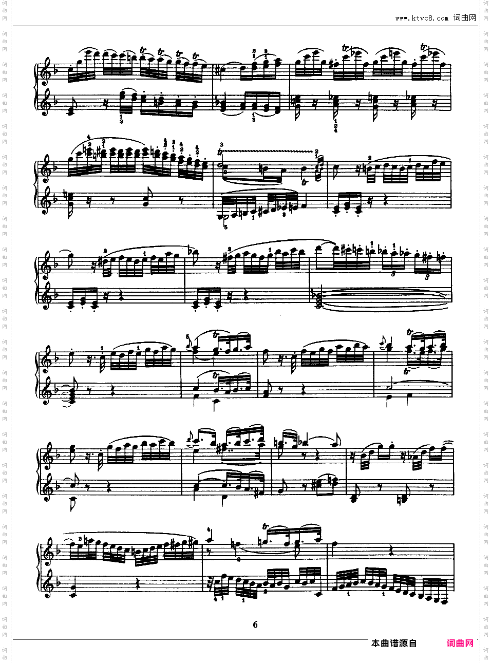 F大调行板 Andante in F Major K·616