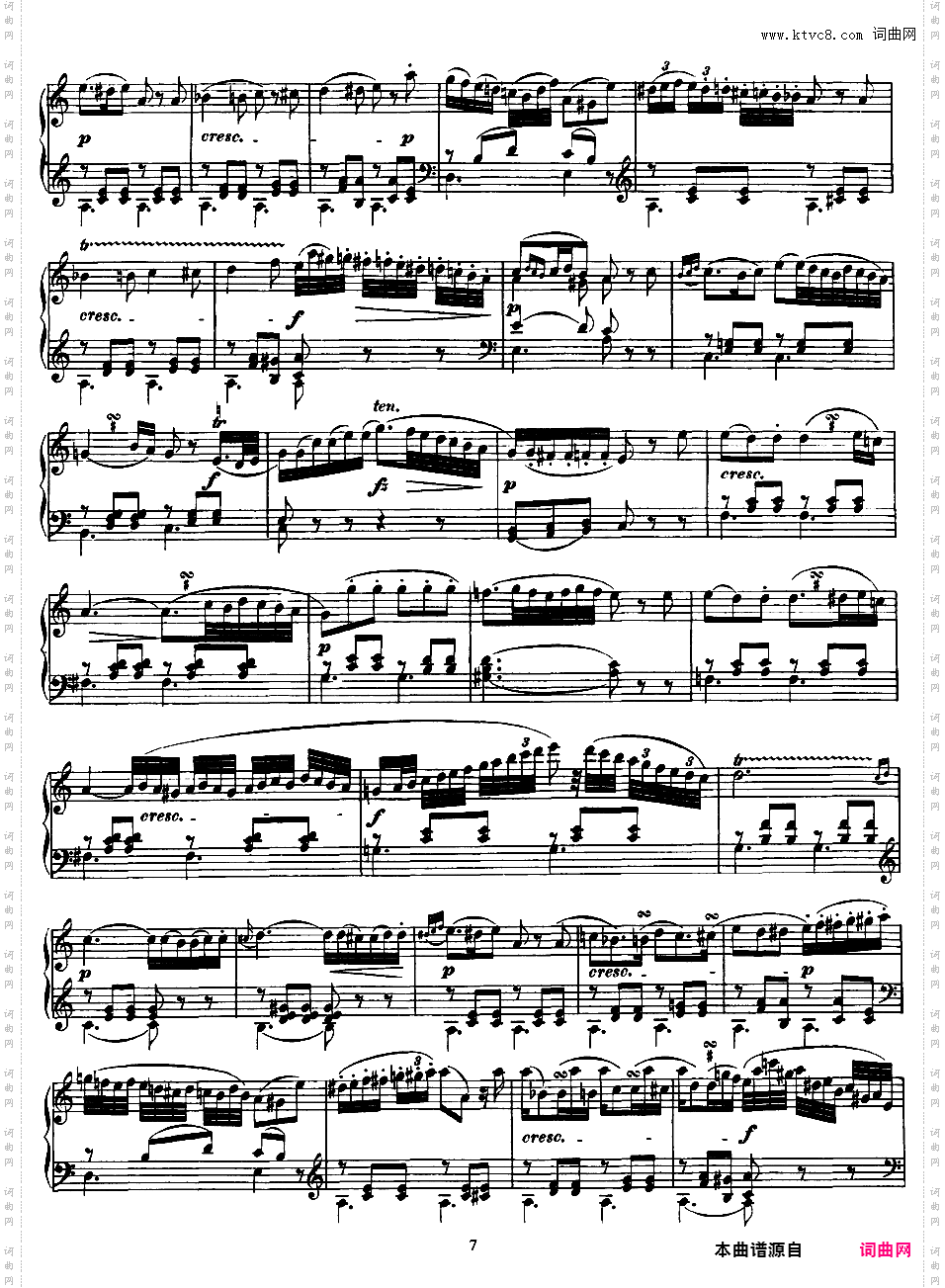 2首回旋曲 2 Rondos k485·k511Mozart K511 Rondo in a