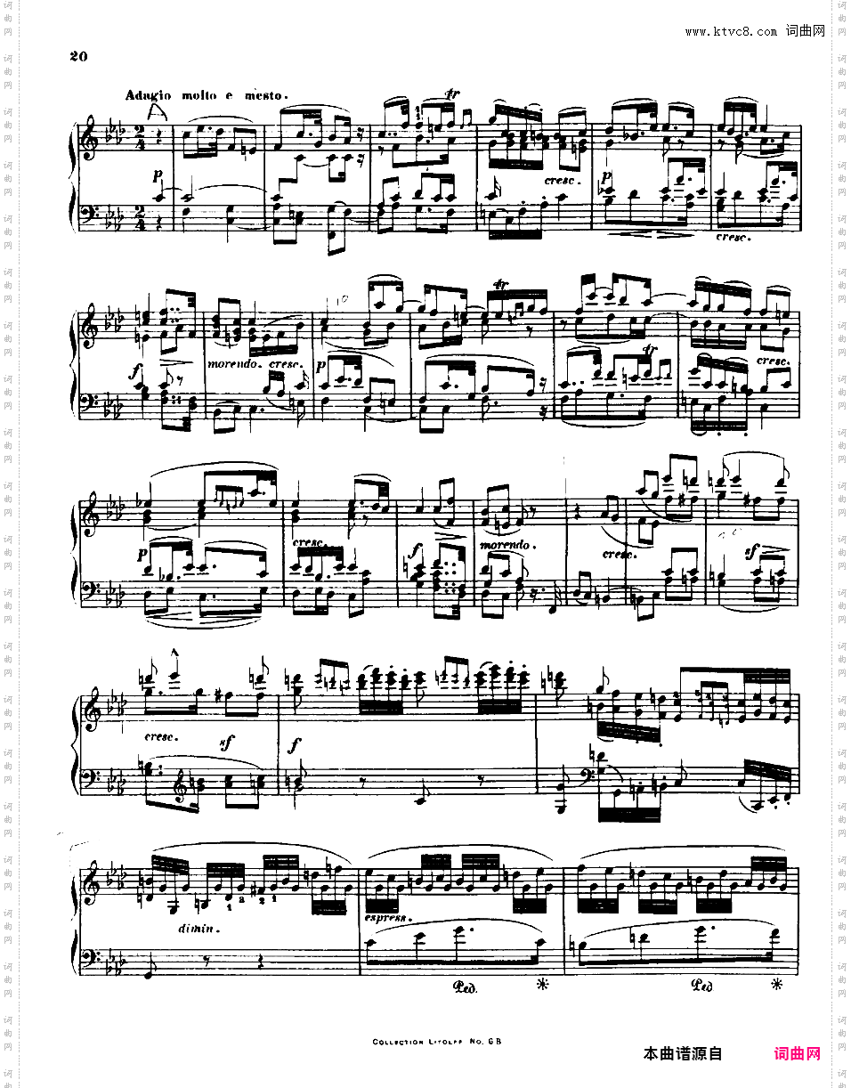 F大调第七弦乐四重奏 String Quartet No·7 in F Major Op·59-1