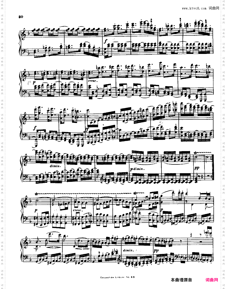 F大调第七弦乐四重奏 String Quartet No·7 in F Major Op·59-1