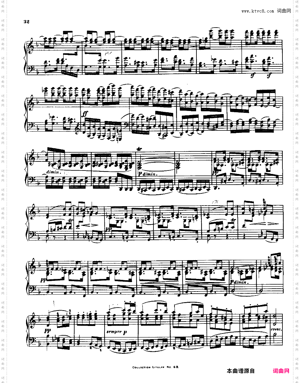 F大调第七弦乐四重奏 String Quartet No·7 in F Major Op·59-1