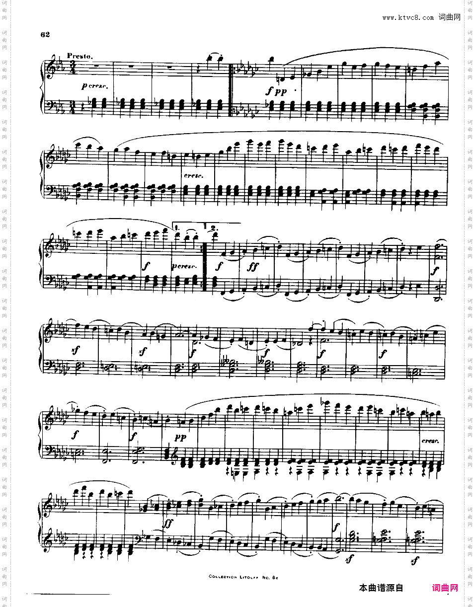 降E大调第十二弦乐四重奏 String Quartet No·12 in E-flat Major Op·127