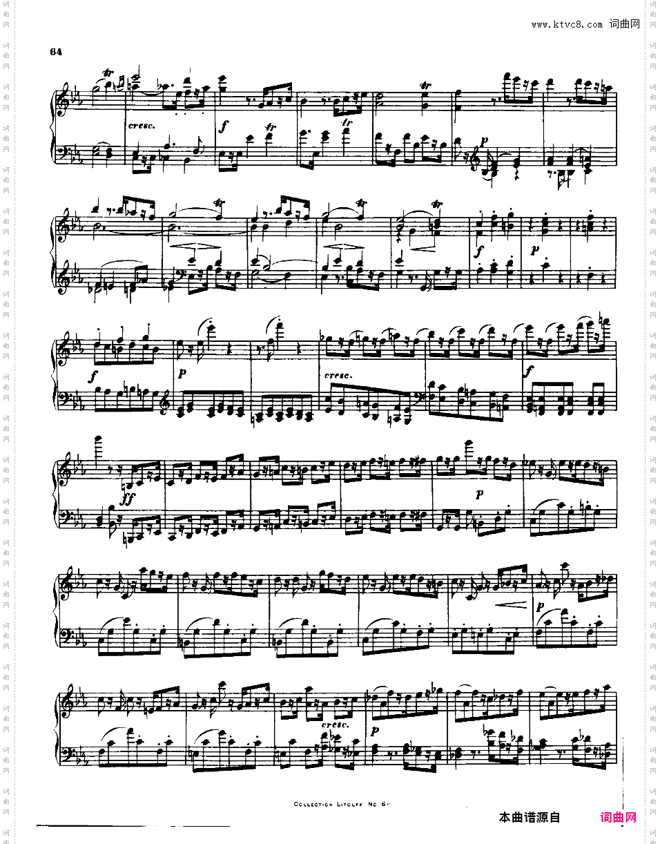 降E大调第十二弦乐四重奏 String Quartet No·12 in E-flat Major Op·127