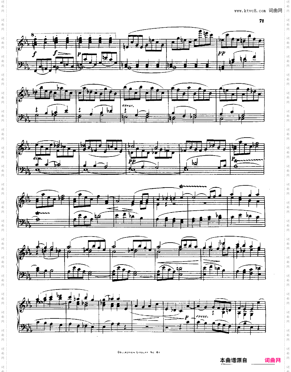 降E大调第十二弦乐四重奏 String Quartet No·12 in E-flat Major Op·127