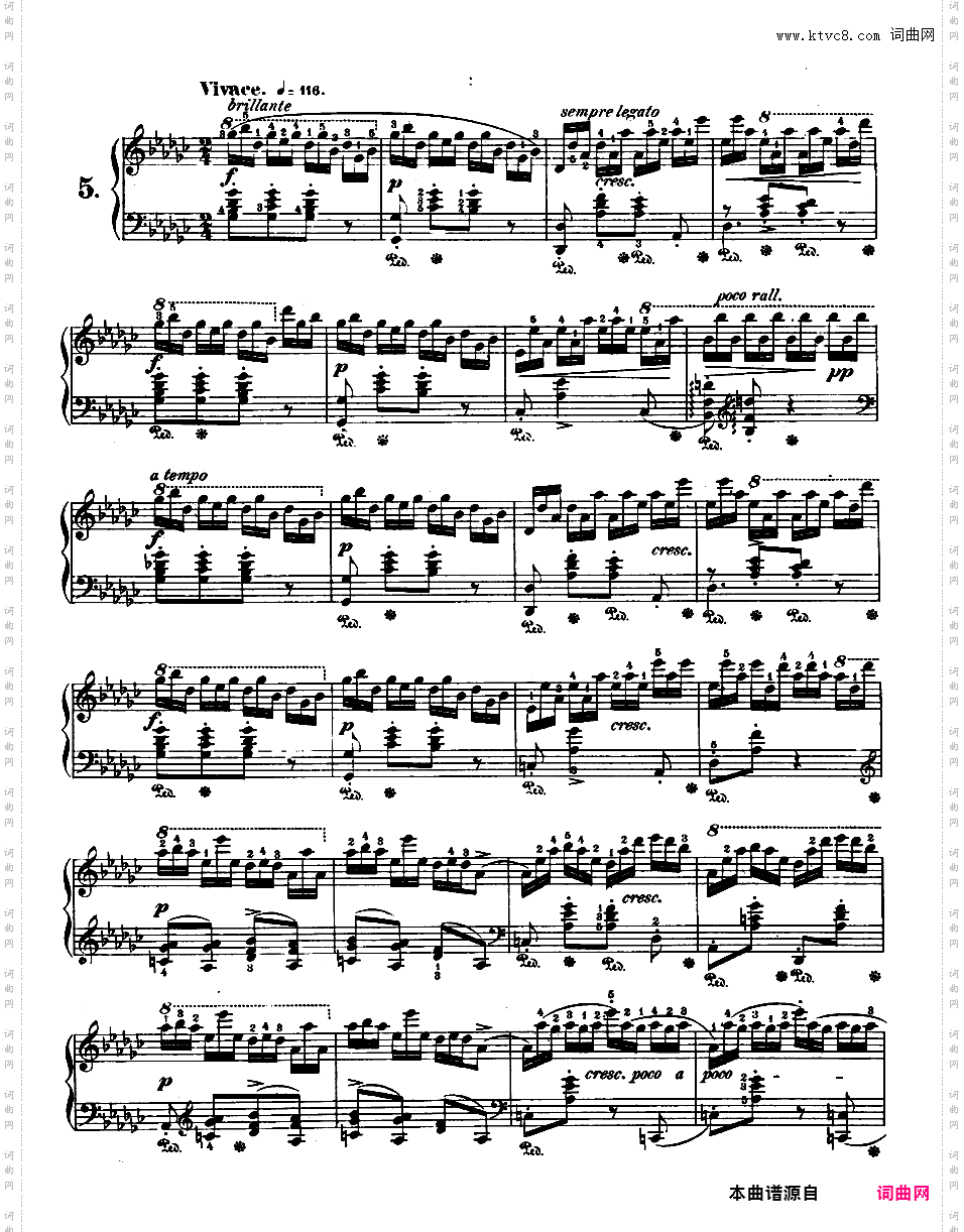12首练习曲 Op·10Chopin op10 12 Etudes版本二