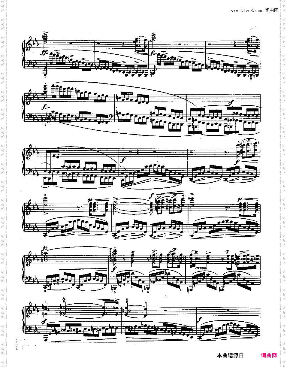 12首练习曲 Op·10Chopin op10 12 Etudes版本二
