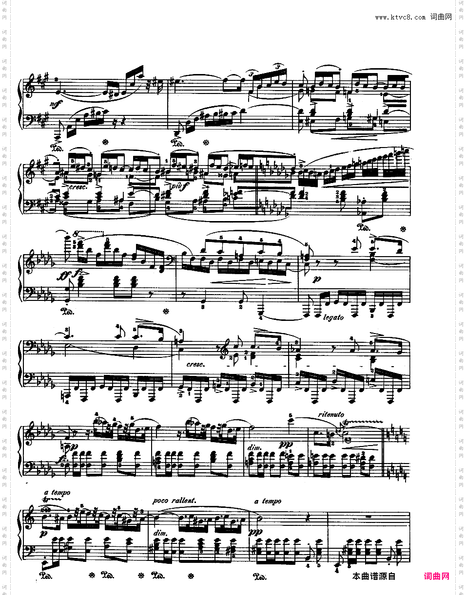 C大调波莱罗舞曲 Op·19Chopin op19 Bolero 版本二