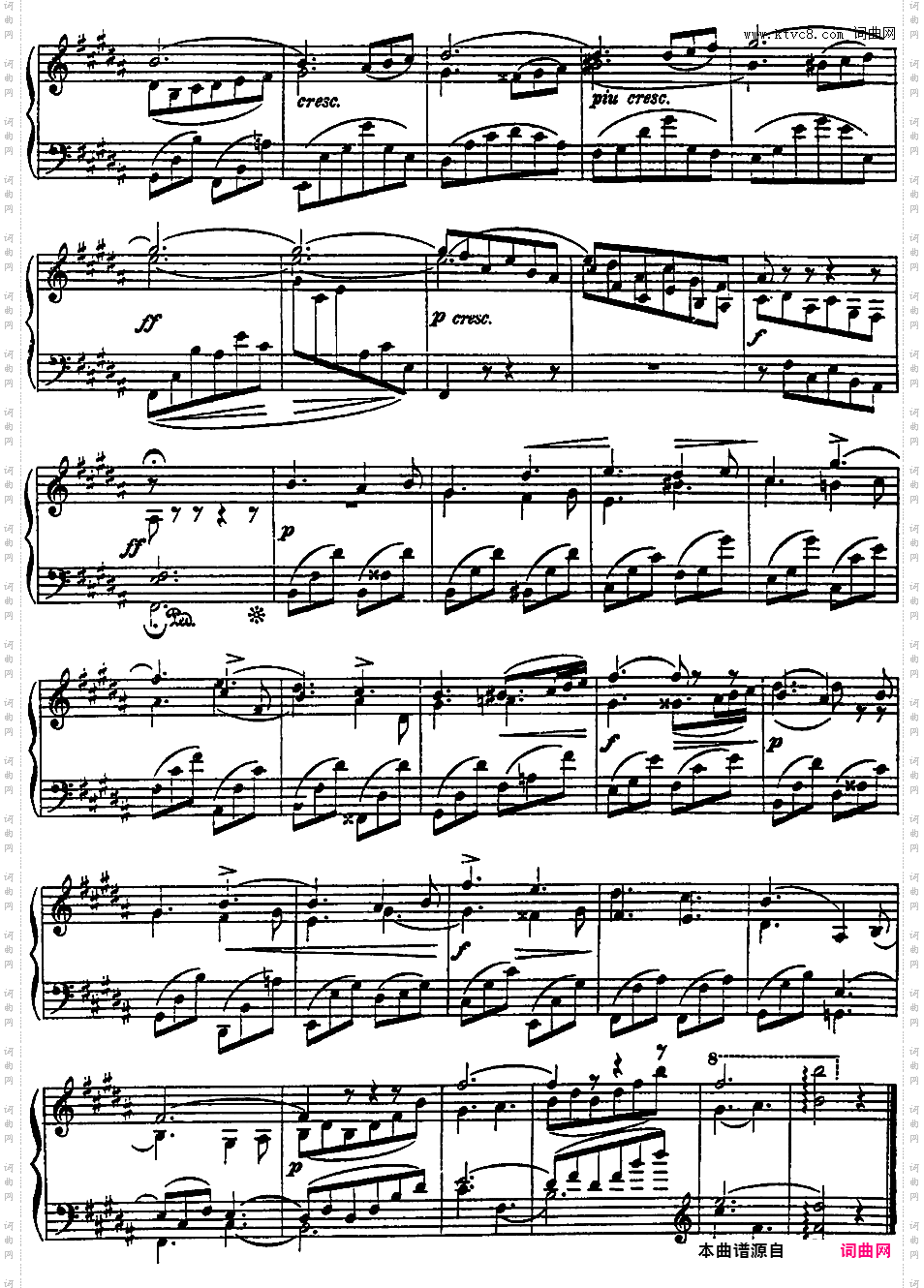 6首如歌的小品 6 Canonic Pieces Op·1