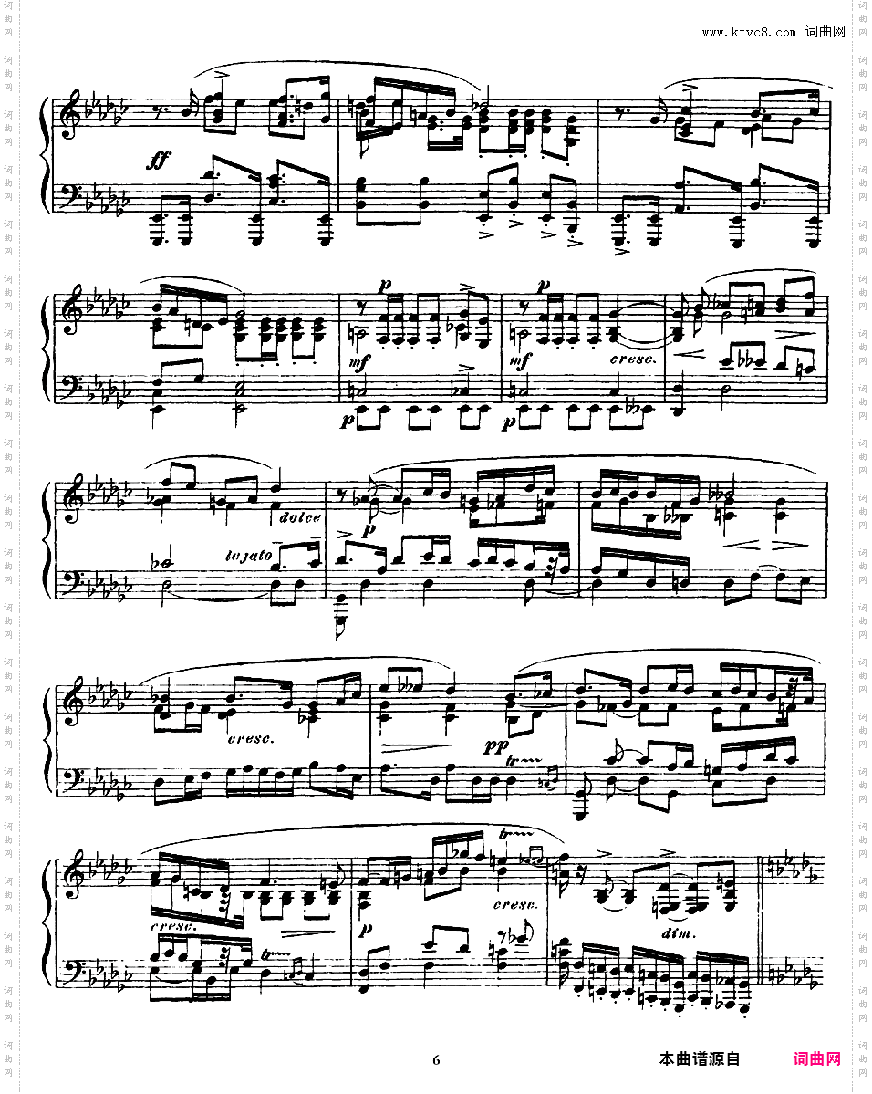 降b小调波兰舞曲 Polonaise in b-flat Minor Op·21