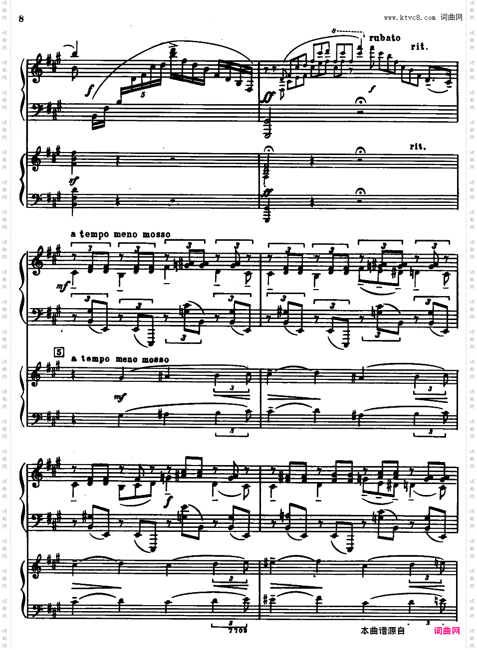 升f小调第一钢琴协奏曲 Op·1rah-con-1-I